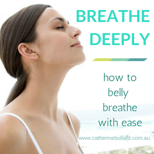 how to breathe deeply properly